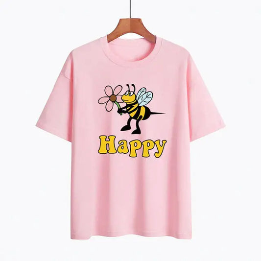 Bee Happy T-Shirt For Women